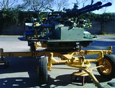 Lower Carriage For 37 MM Twin Barrel Gun